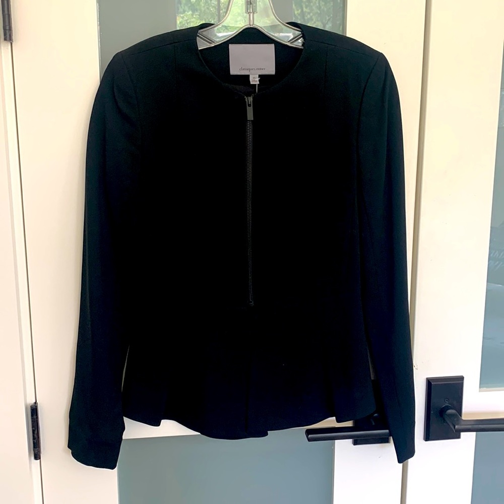 Black Peplum Blazer